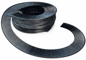 100mm flexible Spray suppressant brush strip