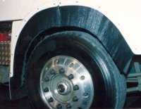 Truck Mudguard Spray Suppressant