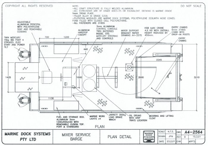 Moving Craft, Effluent Treatment